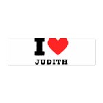 I love judith Sticker Bumper (100 pack) Front