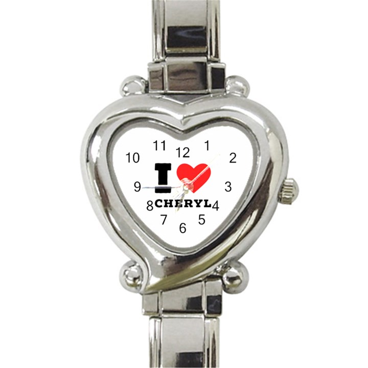 I love cheryl Heart Italian Charm Watch