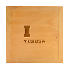 I Love Teresa Wood Photo Frame Cube by ilovewhateva