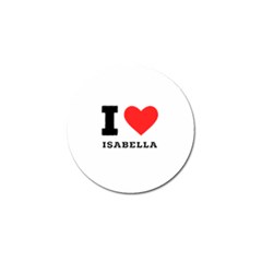 I Love Isabella Golf Ball Marker (10 Pack) by ilovewhateva