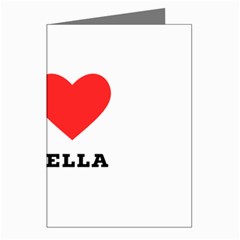 I Love Isabella Greeting Cards (pkg Of 8) by ilovewhateva