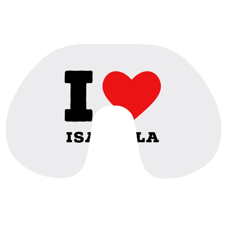 I love isabella Travel Neck Pillow