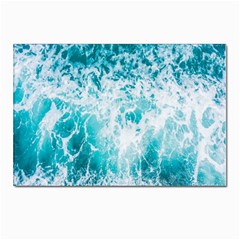 Tropical Blue Ocean Wave Postcard 4 x 6  (pkg Of 10) by Jack14