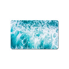 Tropical Blue Ocean Wave Magnet (name Card) by Jack14