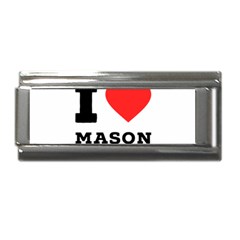 I Love Mason Superlink Italian Charm (9mm) by ilovewhateva