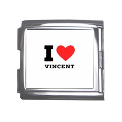 I Love Vincent  Mega Link Italian Charm (18mm) by ilovewhateva