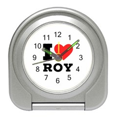 I Love Roy Travel Alarm Clock by ilovewhateva