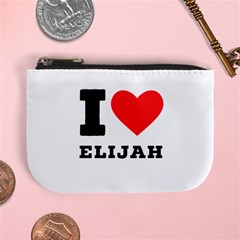 I Love Elijah Mini Coin Purse by ilovewhateva