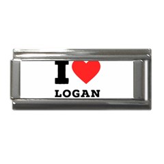 I Love Logan Superlink Italian Charm (9mm) by ilovewhateva