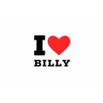 I love billy Two Sides Premium Plush Fleece Blanket (Extra Small) 40 x30  Blanket Front