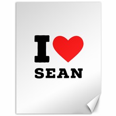 I Love Sean Canvas 36  X 48  by ilovewhateva