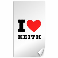 I Love Keith Canvas 40  X 72  by ilovewhateva