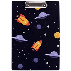 Cosmos A4 Acrylic Clipboard by nateshop