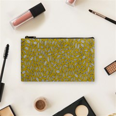 Leaves-014 Cosmetic Bag (small) by nateshop