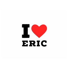 I Love Eric Two Sides Premium Plush Fleece Blanket (extra Small) by ilovewhateva