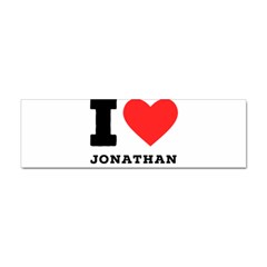 I Love Jonathan Sticker (bumper) by ilovewhateva