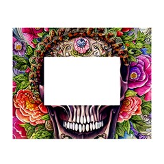 Bone Cute White Tabletop Photo Frame 4 x6  by GardenOfOphir