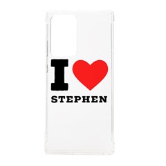 I Love Stephen Samsung Galaxy Note 20 Ultra Tpu Uv Case by ilovewhateva