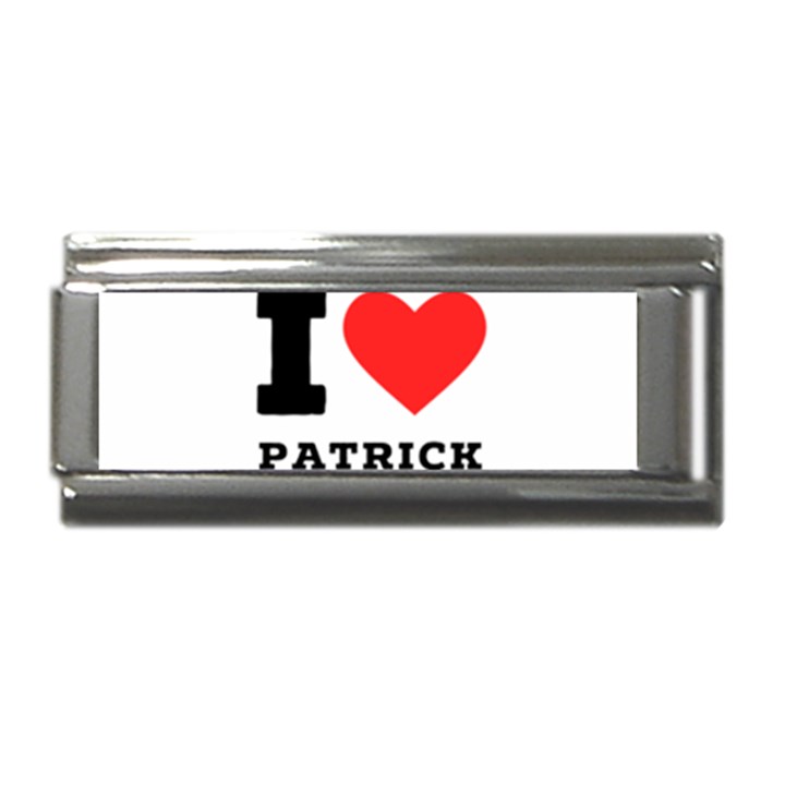 I love Patrick  Superlink Italian Charm (9mm)