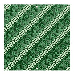 Batik-green Banner And Sign 4  X 4  by nateshop