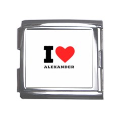 I Love Alexander Mega Link Italian Charm (18mm) by ilovewhateva