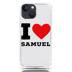 I Love Samuel Iphone 13 Mini Tpu Uv Print Case by ilovewhateva