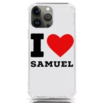 I love samuel iPhone 13 Pro Max TPU UV Print Case Front