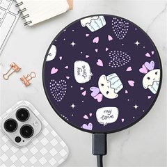 Cupcake Wireless Fast Charger(black) by nateshop