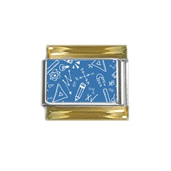 Education Gold Trim Italian Charm (9mm) by nateshop