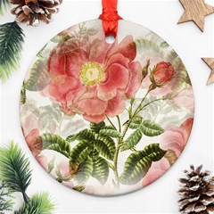 Flowers-102 Round Ornament (two Sides) by nateshop