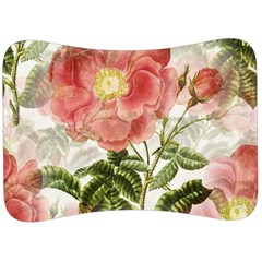 Flowers-102 Velour Seat Head Rest Cushion by nateshop