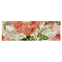 Flowers-102 Banner And Sign 6  X 2  by nateshop