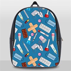 Medicine Pattern School Bag (xl) by SychEva