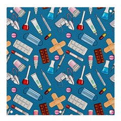 Medicine Pattern Banner And Sign 4  X 4  by SychEva