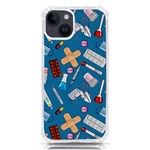 Medicine Pattern iPhone 14 TPU UV Print Case Front