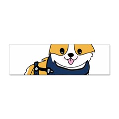 Puppy Cartoon Corgi Sticker Bumper (10 Pack) by Semog4