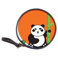 Panda Animal Orange Sun Nature Classic 20-cd Wallets by Semog4