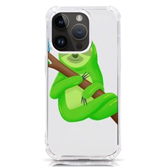 Sloth Branch Cartoon Fantasy Iphone 14 Pro Tpu Uv Print Case by Semog4