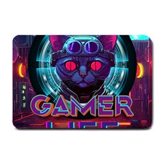 Gamer Life Small Doormat by minxprints