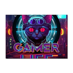 Gamer Life Sticker A4 (10 Pack) by minxprints