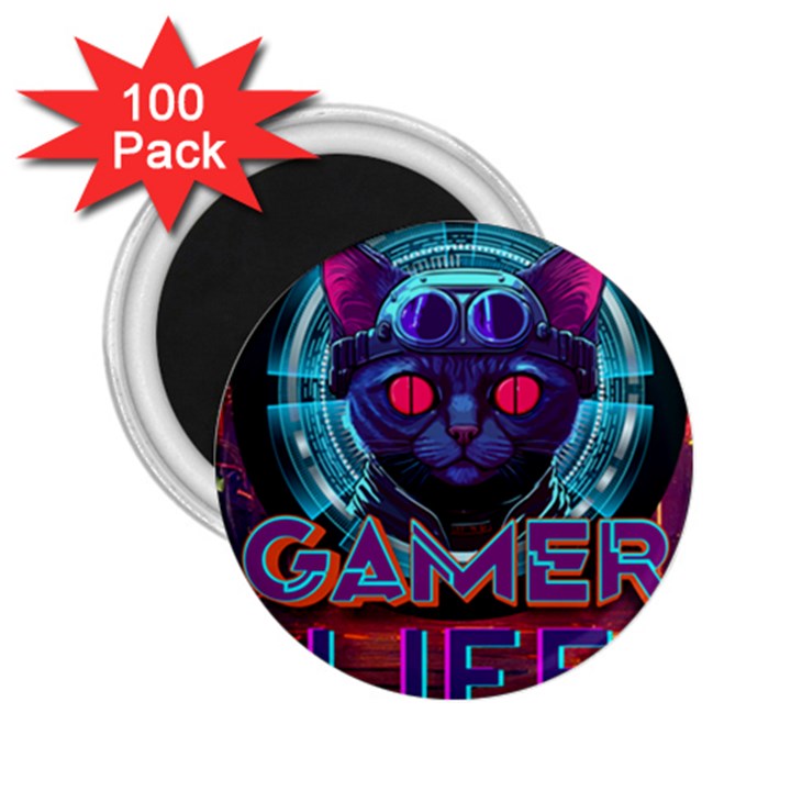 Gamer Life 2.25  Magnets (100 pack) 