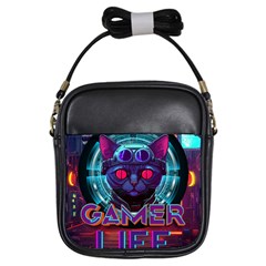 Gamer Life Girls Sling Bag by minxprints