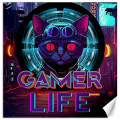 Gamer Life Canvas 20  X 20  by minxprints