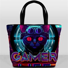 Gamer Life Bucket Bag by minxprints