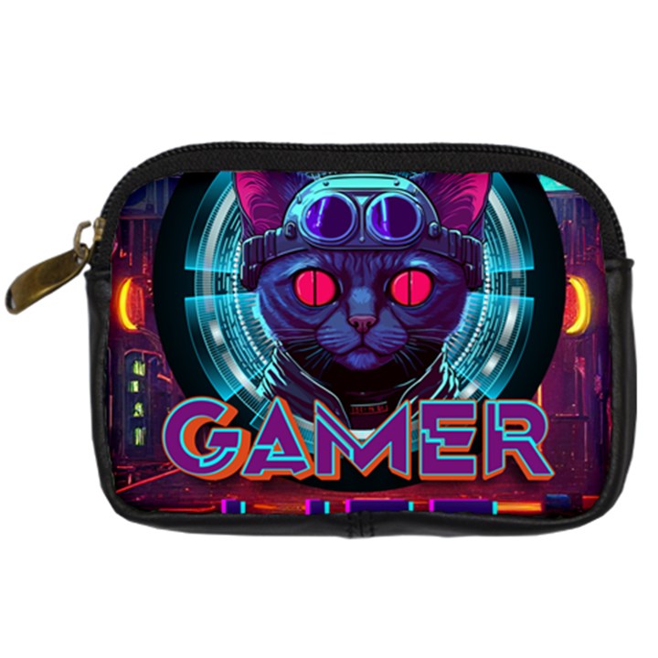 Gamer Life Digital Camera Leather Case