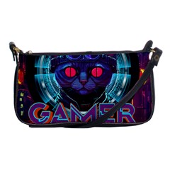 Gamer Life Shoulder Clutch Bag by minxprints