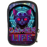 Gamer Life Compact Camera Leather Case Front