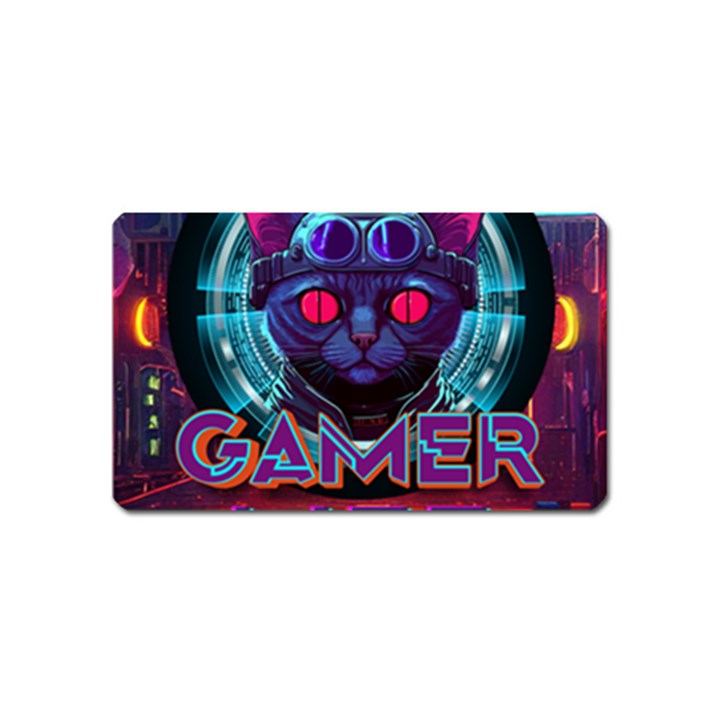 Gamer Life Magnet (Name Card)