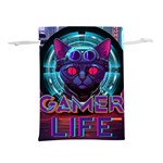 Gamer Life Lightweight Drawstring Pouch (S) Front