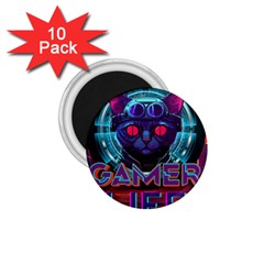 Gamer Life 1 75  Magnets (10 Pack)  by minxprints